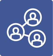 Icon showing groups