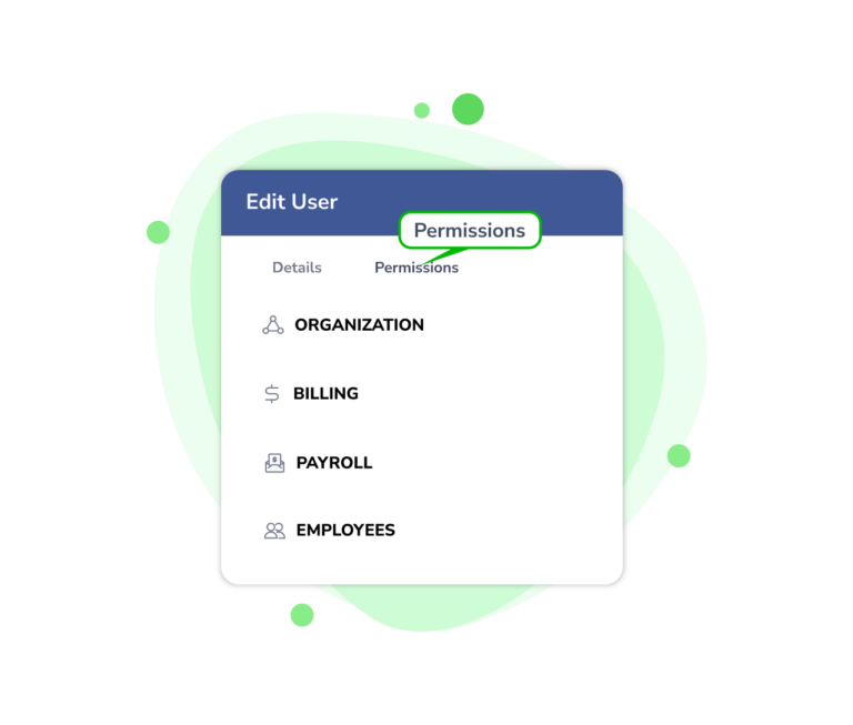 An overview of editing user permissions on PayrollPanda.